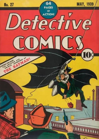 detective comics #27 from 1939